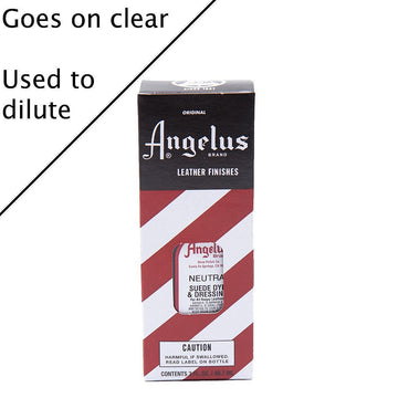 Angelus Leather Suede Dye Dressing For Boot Bags 3Oz W/ Applicator All Colors